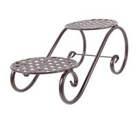 MOTHNUR Portavasi in Metallo Multi-Livello per Piante e Fiori da Interno Espositore Portavaso Stabile e Decorativo per Soggiorno Camera da Letto e Balcone Supporto per Fioriere