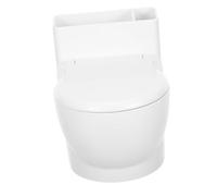MOTHNUR Posacenere Creativo Forma Wc Parete Materiale PP e Acciaio Resistente Antivento e Facile per