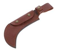 MOTHNUR Protezione per Coltello da Frutta in Pelle PU Leggera e Resistente Custodia Protettiva Creativa per Coltelli Curvi da Cucina Copertura Decorativa e Pratica per Affettare Anguria e