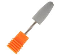 MOTHNUR Punta in Silicone per Trapano Unghie Adatta a Manicure Elettrica Om52, Forma Cuspidale per Levigatura e Rimozione Gel, Trasparente