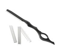 MOTHNUR Rasoio Per Diradare i Chioma Manuale Con 10 Lame, Kit Professionale Per Sfoltire e Tagliare Chioma, Impugnatura Ergonomica Per Uso Domestico e Parrucchieri, Precisione e Durata Garantite