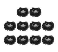 MOTHNUR Retine per Chioma Nere Elastiche da Donna 10 Pezzi Retina a Maglie per Chignon da Danza Classica Rete Traspirante per Ballerine e Sport Copri Rete Riutilizzabile per