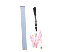 MOTHNUR Righello per Misurare Altezza Ragazzo Ragazza in Tela Metro e Pennarello, Decorazione Murale Asilo e Cameretta, Resistente e Trasportabile, Grafico Crescita Ragazzo Ragazza