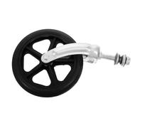 MOTHNUR Ruota Anteriore Sedia Rotelle Carico Pesante con Forcella e Cuscinetto Ruota Antipuntura per Carrozzine Disabili Rotella Piccola Multisuperficie Ricambio Frontale Facile da