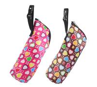 MOTHNUR Set 2 Pezzi Borse Termiche Per Bottiglie e Sacchetti Per Latte Da Viaggio Manico e Fibbia, in Poliestere Resistente, Per Mantenere Latte Caldo All'esterno, Per Genitori in Movimento