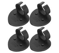 MOTHNUR Set 4 Clip per Microfono Wireless a Forma di Cuore Supporto Adesivo per Microfono Piccole Clip Leggere per Uso Scolastico Ufficio e Teatro Fissaggio Sicuro