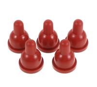 MOTHNUR Set 5 Tettarelle per Biberon in Gomma per Cuccioli e Piccoli Animali, Capezzoli per Latte Animale, Alimentatore per Gattini, Conigli e Porcellini D'india, Ricambio Sicuro e Facile