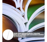 MOTHNUR Strisce di Colla per Rilegatura di Libri 12 MM Supporto a Rete Set da 30 Pezzi per Documenti Contratti e Materiali da Ufficio