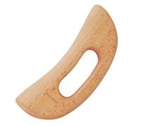 MOTHNUR Strumento Gua Sha in Legno Faggio Raschiatore Manuale per Circolazione e Drenaggio Design Ergonomico e Compatto per Uso Corpo