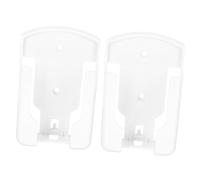 MOTHNUR Supporto Da Parete Per Telecomando Design Autoadesivo, Plastica Sicura e Stabile, Organizer Da Parete Per Telecomandi Tv e Condizionatore, Set Da 2 Pezzi Per Risparmio Spazio in Casa