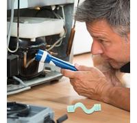 MOTHNUR Supporto Magnetico Fermaporta per Lavatrice a Carica Frontale Set 6 Pezzi Colore Azzurro Accessorio per Ventilazione Oblò e Prevenzione Odori in Lavanderia