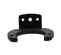 MOTHNUR Supporto Microfono da Parete in Silicone Antiscivolo Nero Gancio Compatto per Microfono Wireless per Casa Ufficio e Conferenze