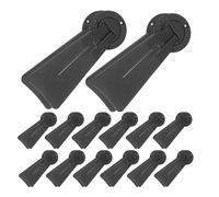 MOTHNUR Supporto per Cornice Fotografica da Tavolo in Plastica Nera, Cavalletto Piccolo Regolabile per Esposizione di Quadri e Opere D’Arte, Set da 20 Pezzi per Uso Domestico e