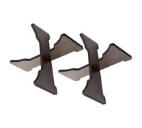 MOTHNUR Supporto Regolabile per Tongue Drum Cavalletto Portatile in Legno Scuro con Design Elegante Supporto Stabile per Batteria e Handpan Adatto Performance Indoor e Outdoor