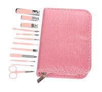 MOTHNUR Tagliaunghie Professionale in Acciaio Inossidabile con Tronchesino Cuticole e Forbicine Kit Manicure Donna per Cura Unghie e Rimozione Morta Design Ergonomico e Duraturo