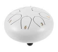 MOTHNUR Tamburo a Lingua D’acciaio 6 Pollici 8 Note, Strumento Musicale Etereo Per Ragazzo Ragazza Kit Accessori, Tamburo a Lingua Portatile Per Esercizi Di Concentrazione e Rilassamento