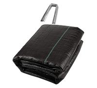 MOTHNUR Telo Pacciamatura Erbacce Resistente PP con Picchetti per e Agricoltura Traspirante e Durevole per Controllo delle Infestanti e Protezione Termine