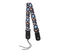 MOTHNUR Tracolla per Chitarra per Regolabile con Estremità in Vera Pelle Adatta Ukulele e Chitarra Acustica Design Unico e Sicuro per Ragazzi e Ragazze