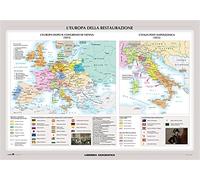 Moti liberali dell'800 e Unità d'Italia. Carta murale storica - AA.VV.