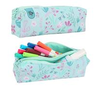 MOTIBACK Astuccio portapenne, elegante astuccio per scuola e ufficio, grazioso contenitore per penne e accessori, perfetto per l'inizio della scuola, Pastello da giardino fiorito, Omicidi