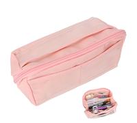 MOTIBACK Astuccio portapenne, grande astuccio per adolescenti, studenti, college, ufficio, viaggi e adulti, design estetico con molto spazio, Colore: rosa., Omicidi