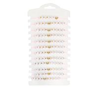 MOTIBACK Set di 12 bracciali da sposa - Bracciale regolabile per addio al nubilato, ideale come regalo per il team di sposi e damigelle d'onore