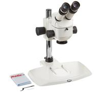 Motic 1100200900231 Microscopio stereo binoculare K-500P, oculari WF10x, ingrandimento a cinque fasi (6,4x, 10x, 16x, 25x, 40x), 1x obiettivo ausiliario, sistema ottico infinito, illuminazione