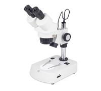 Motic Microscopio stereo SFC-11C-N2LED, bino, 20/40x, AL/DL, LED