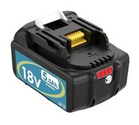 Moticett 18V Batteria Ricambio per 18V Compatibile per Batteria BL1860B BL1860 BL1850B BL1850 BL1840B BL1840 BL1830B BL1830 BL1820 BL1815 BL1825 BL1835 BL1845 con Indicatore LED (Blu)