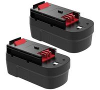 Moticett 2pcs 18v 3.6Ah NI-Mh 18V batteria di ricambio per Black Decker A1718 A18NH A18E HPB18 HPB18-OPE HPB18-OPE2 244760-00EPC18 FSB18 FS180BX FS18BX FS18FL NST2118 Utensili a batteria