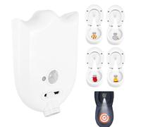 Motion-Activated Toilet Projector Light, Smart Motion, Light & Day-Night Sensing 30-Second Auto-Off, Novelty Lights for Nighttime Users and Gadget Enthusiasts, Fun Gifts Bathroom Accessory(1PC)