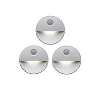 Motion-sensing Led Night Light Sleep-inducing Shade with Led Bulbs Cordless Operation Perfect for Bathroom Cabinets, Stairs And More