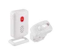Motion Sensor Driveway Alarm, Infrared And Microwave Radar Dual Detection Security Alarm Door Bell Chime for Business Entry Office Home Front Door Ent