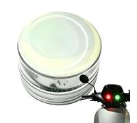 Motion Sensor Light, Wireless Warning Beacon, 1.1x1.1x0.63 inches Adhesive Flash Unit, Red Blue Flashing Polystyrene Light, Stick On Alert Design, Vehicle Night Driving RV Truck Sedan Caravan Use