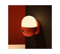 Motion Sensor Night Lights for Kids Room, Cute Mini Rechargeable Baby Led Nightlight, Portable Magnetic Nursery Capsule Night Lamp with Soft Warm Ligh