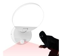 Motion Sensor Wall Sconce, Modern Round 18W Ornament, Outdoor LED Wall Light | Stylish Exterior Lighting, Energy-Efficient Motion Lamp, Durable Decorative Fixture For Patio Garage Doorway Driveway