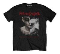 Motionless in White - T-Shirt # L Black Unisex # Split Screen
