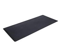 MotionTex Tappetino per attrezzature da ginnastica per tapis roulant, cyclette, vogatore, ellittica, attrezzatura per il fitness, protezione del pavimento della palestra di casa, 91,4 x 213,4 cm, nero