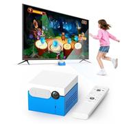 MotionX Console di Giochi a Sensore di Movimento, console interattiva per videogiochi con fotocamera HD, 2 giocatori, 51+ giochi, Senza Abbonamento, Regali per Bambini e Bambine dai 3 Anni in su