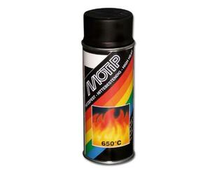 MOTIP-DUPLI Vernice per alte temperature MOTIP Black - spray 400 ml, nero