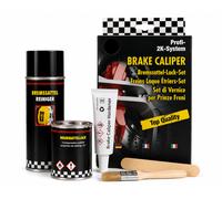 MOTIP Kit per la verniciatura delle pinze dei freni 2K argento + detergente