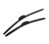 MOTIUM Tergicristalli di qualità OEM da 45,7 cm + 45,7 cm, per tutte le stagioni, adatti per bracci tergicristallo con gancio a J (set di 33)