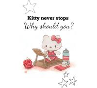 Motivating & Aesthetic Kawaii Notebook with Cat Design for Girls & Teens: Soft Pink Journal with Inspirational Quote - Cute Lined Notebook for School, Daily Notes or Creative Writing