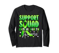 Motivation Support Squad Mental Health Awareness Maglia a Manica