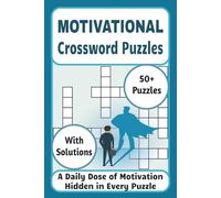 Motivational Crossword Puzzles: Empowering Crossword Puzzles for Adults | Fun Brain Training to Spark Motivation and Inner Confidence