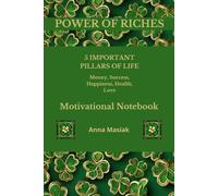 Motivational Notebook - 5 IMPORTANT PILLARS OF LIFE - Money, Success, Happiness, Health, Love