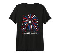 Motivational Quote Everyday Confidence Born To Sparkle Maglietta Premium