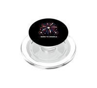 Motivational Quote Everyday Confidence Born To Sparkle PopSockets PopGrip per MagSafe