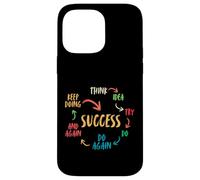 Motivational Quote Mindset Inspirational Saying Success Custodia per iPhone 14 Pro Max
