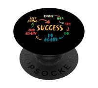 Motivational Quote Mindset Inspirational Saying Success PopSockets PopGrip Adesivo